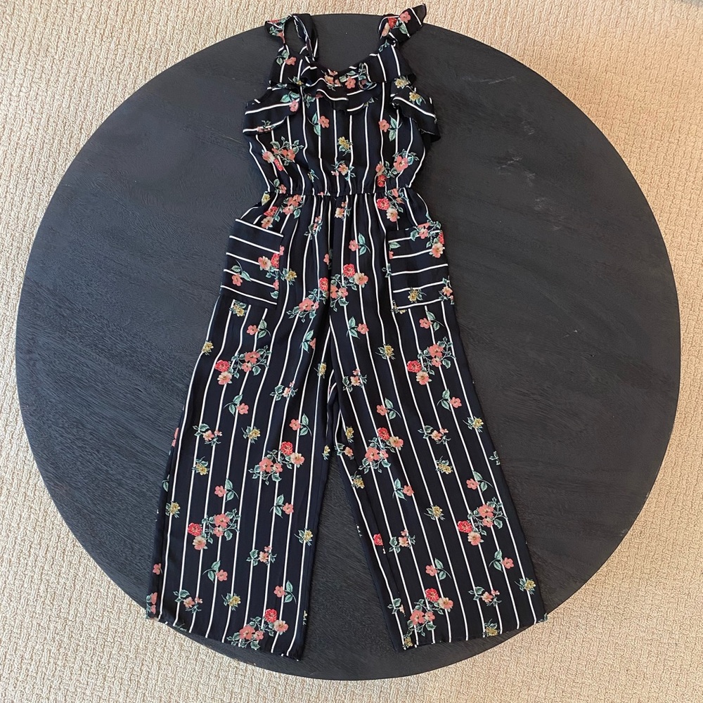 Floral Print Jumpsuit